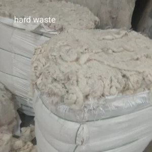 Hard Waste Cotton — Premium Recycled Yarn By-Product | ZH Global Impex
